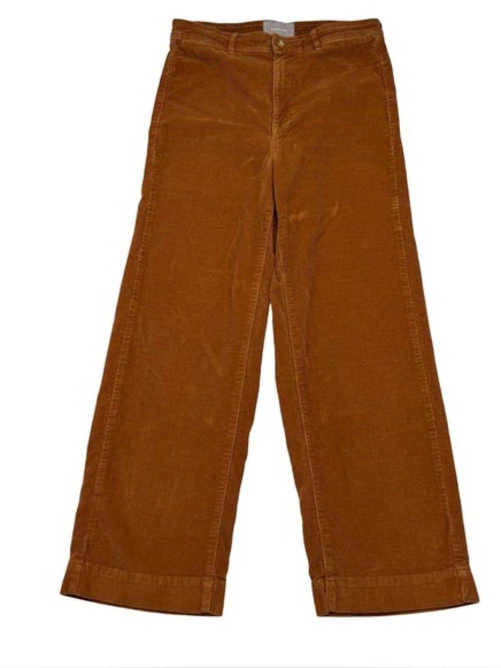Everlane Baby Corduroy Wide-leg Pants in Rust Orange 12 regular
